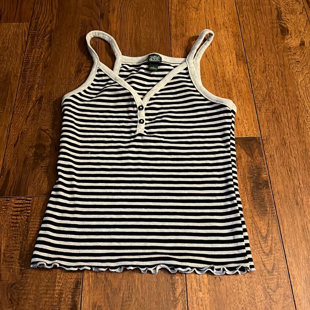 Striped Womens Tank Top